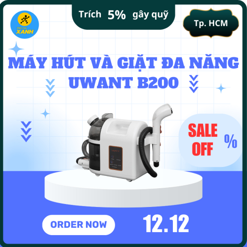 Máy Hút Và Giặt Đa Năng Uwant B200