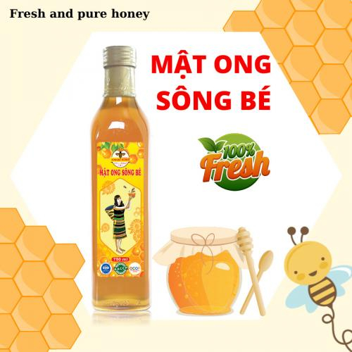 Mật Ong Sông Bé (Chai 750ml)