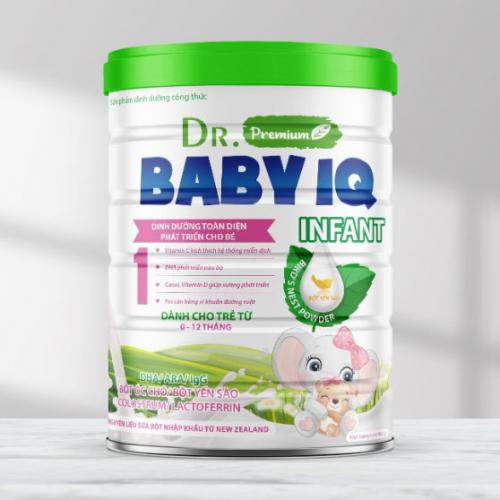 Sữa Bột Dr.Baby IQ Infant 1 Lon 400gr (0-12 Tháng)