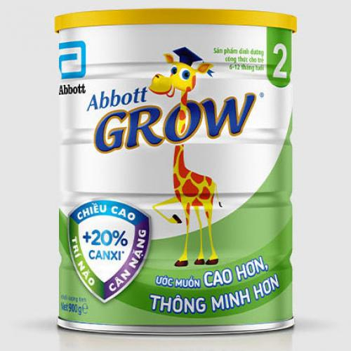 Sữa bột Abbott Grow 2 Lon 900gr (6-12 Tháng)